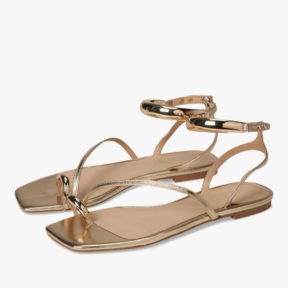 Steve Madden Gold Metallic Sandals